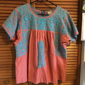 Sister Mary beautiful embroidery… a roomy large..